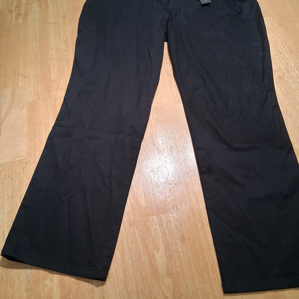 Lee Men's Classic Black Dress Pants